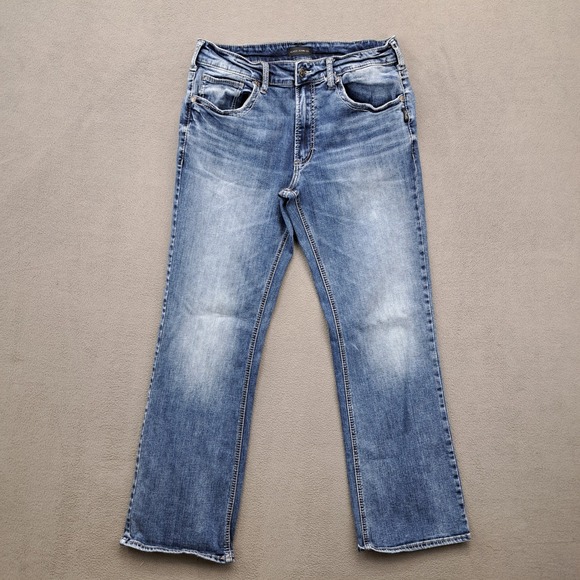 Silver Jeans Co. Other - Silver Jeans Zac Bootcut Mens 34x32 Jeans Medium Wash W34 L32